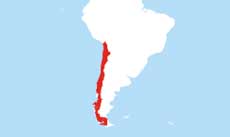 Chile location map