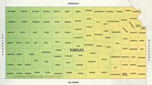 Kansas counties Kansas counties