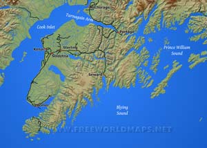 Kenai Peninsula geography