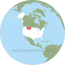Montana location map