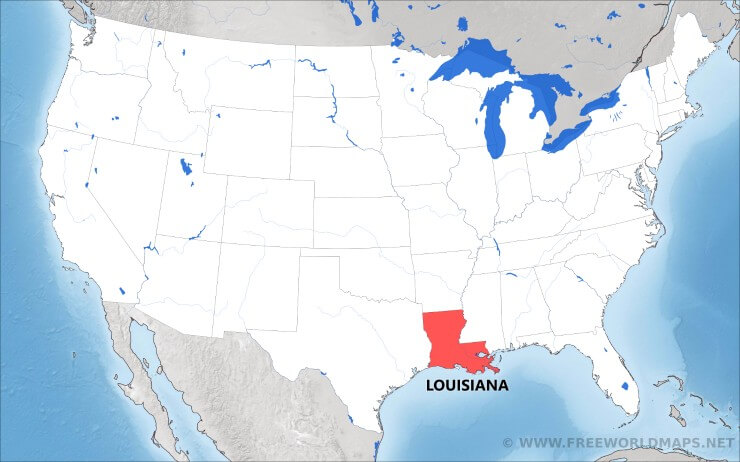 Where is Louisiana?