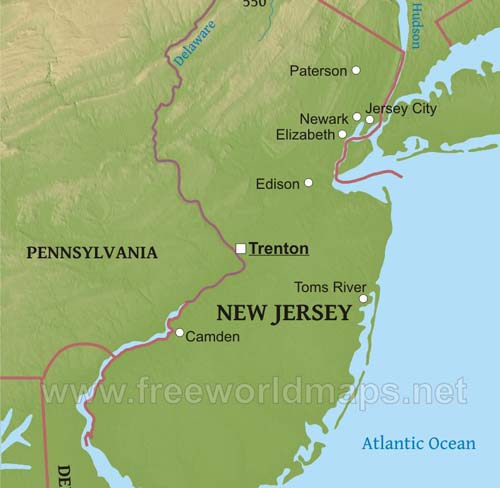 New Jersey geography