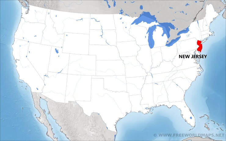 Where is New Jersey? Where is New Jersey?