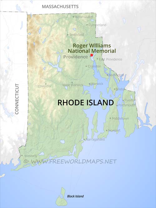 Rhode Island National Parks, National monuments
