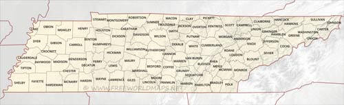 Tennessee counties